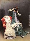 Preparing for the Costume Ball by Raimundo de Madrazo y Garreta